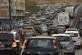 Tr�nsito sobre o elevado Castelo Branco mostra congestionamento intenso de veiculos na Regi�o Central de BH 