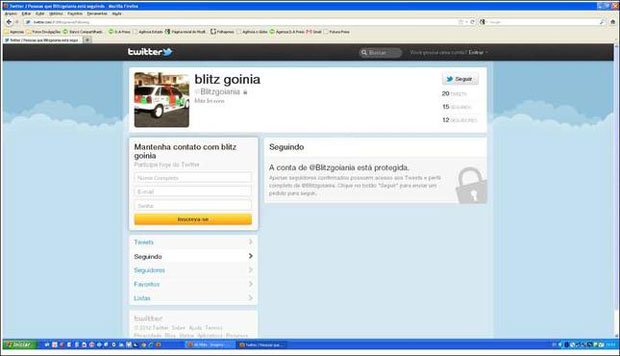 Expectativa é de que decisões válidas para sites de Goiânia valham também para os de outras cidades (TWITTER/REPRODUÇÃO DA INTERNET BLITZ GOIÂNIA ) Expectativa é de que decisões válidas para sites de Goiânia valham também para os de outras cidades (TWITTER/REPRODUÇÃO DA INTERNET BLITZ GOIÂNIA )