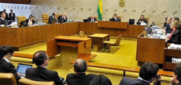 Os ministros do Supremo retomam na tarde desta quarta-feira o debate sobre a validade da lei da Ficha Limpa  (Jos� Cruz/ABr)