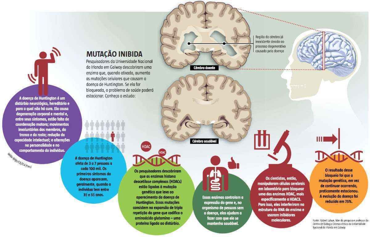 Tudo junto e levemente separado DOENÇA DE HUNTINGTON DIAGNÓSTICO