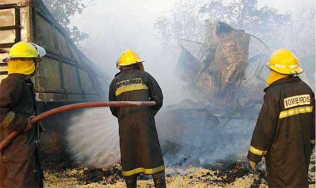 Corpo de Bombeiros/Divulgação Corpo de Bombeiros/Divulgação