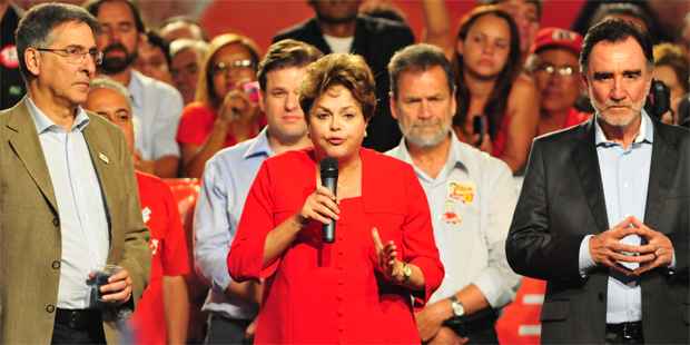 Dilma disse que só deixou Belo Horizonte por causa das perseguições  (Alexandre Guzanshe/EM/D. A Press)
