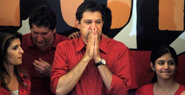 O prefeito de S�o Paulo Fernando Haddad, criticou a greve dos motoristas e cobradores de �nibus (REUTERS/Nacho Doce)