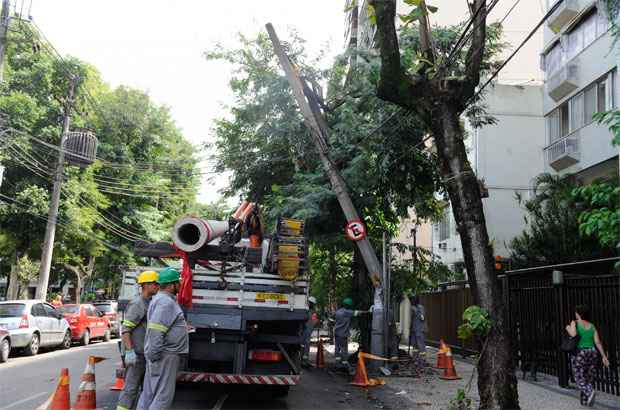 Todas as regiões do Rio de Janeiro tiveram bairros afetados pela falta de energia elétrica (Tânia Rêgo/ABr) Todas as regiões do Rio de Janeiro tiveram bairros afetados pela falta de energia elétrica (Tânia Rêgo/ABr)