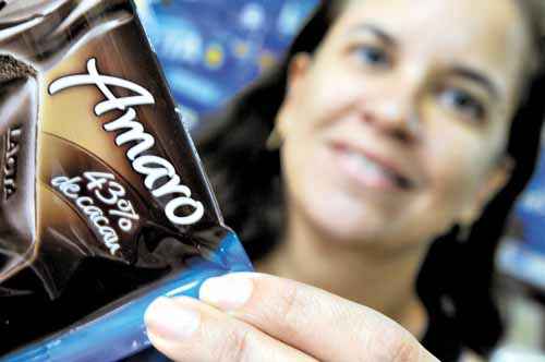 Mônica Miranda só come chocolates com percentual acima de 55%: 'O problema é que não consigo achar' (Carlos Vieira/CB/D.A Prees)