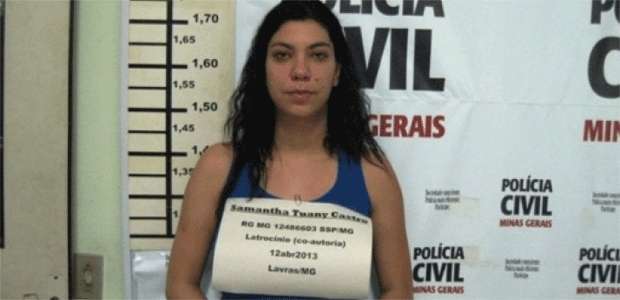 Samantha seria a peça final para a polícia concluir o inquérito (Polícia Civil/Divulgação) Samantha seria a peça final para a polícia concluir o inquérito (Polícia Civil/Divulgação)