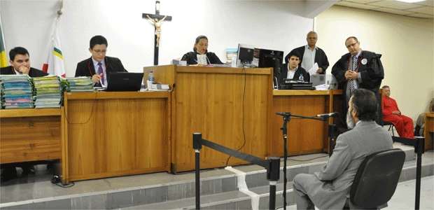 Deputado Durval Ângelo foi uma das testemunhas arroladas pela defesa ouvidas nesta terça-feira  (Renata Caldeira / TJMG.)