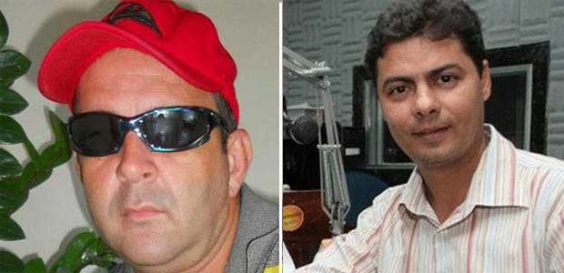 Entre os crimes investigados estão as mortes do Fotógrafo Walgney Carvalho (Esq.) e do jornalista Rodrigo Neto (Dir.) Entre os crimes investigados estão as mortes do Fotógrafo Walgney Carvalho (Esq.) e do jornalista Rodrigo Neto (Dir.)