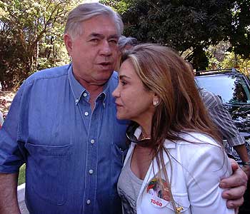 Maria Lúcia foi casada com o ex-governador Newton Cardoso (Jair Amaral/EM/D.A Press - 26/08/06 )