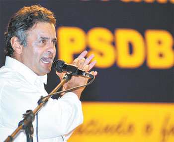 Aécio Neves será eleito neste sábado presidente nacional do PSDB (Monique Renne/CB/D.A Press) Aécio Neves será eleito neste sábado presidente nacional do PSDB (Monique Renne/CB/D.A Press)