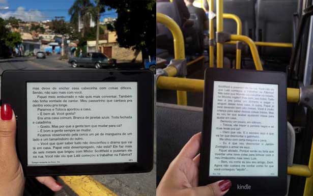  screen with 62% more pixels ensures clarity to the text. E-reader 213 grams is good option for those who need to get distracted on the way to work without loading weight (Shirley Pacelli / MS / DA press) 