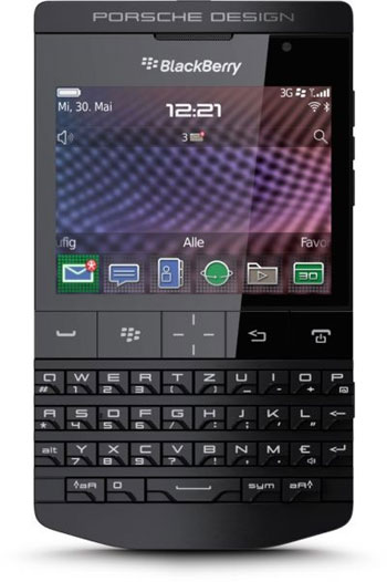  The BlackBerry Porsche for. (© Courtesy of Red Dot / Porsche Design / BlackBerry) 
