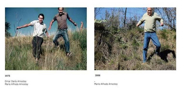Exposição mostra fotos tiradas nos mesmo lugares de fotos antigas sem a presença de quem morreu na ditadura militar (Divulgação) Exposição mostra fotos tiradas nos mesmo lugares de fotos antigas sem a presença de quem morreu na ditadura militar (Divulgação)