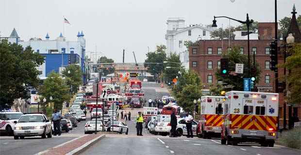 Quatro pessoas morreram e oito ficaram feridas durante o tiroteio  (REUTERS/Joshua Roberts)