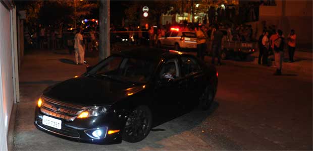 Crime chocou os moradores do Bairro, que reclamam da crescente violência  (Tulio Santos/EM/D.A Press)