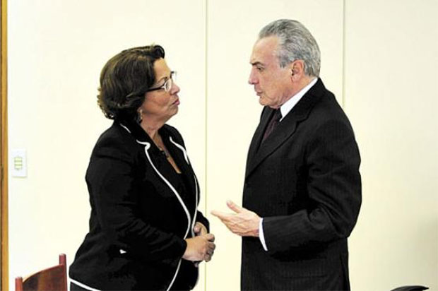 Ideli e Temer foram escalados por Dilma para negociar com a base aliada (Ronaldo de Olibeira?CB/D.A Press)