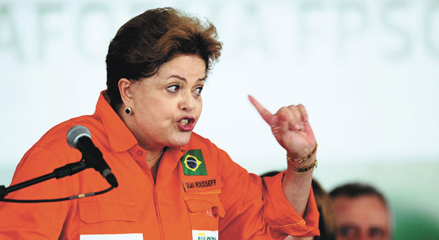 Após inauguração na Petrobras, Dilma disse que rodovia no RS ficará pronta de qualquer jeito (Félix Zucco/Agência RBS/Estadão Conteúdo)