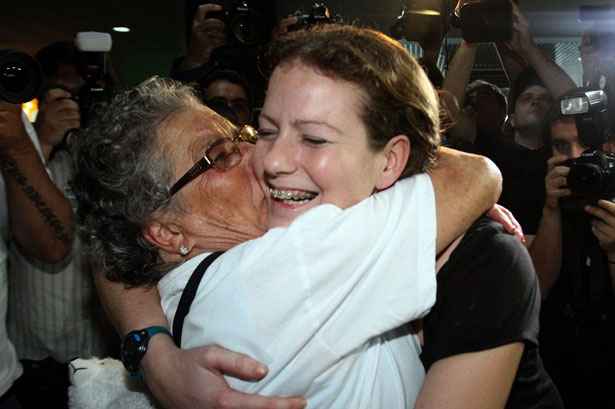 Ana Paula Maciel desembarcou no aeroporto de Guarulhos na manhã deste sábado, 28 (JEFFERSON BERNARDES / AFP) Ana Paula Maciel desembarcou no aeroporto de Guarulhos na manhã deste sábado, 28 (JEFFERSON BERNARDES / AFP)