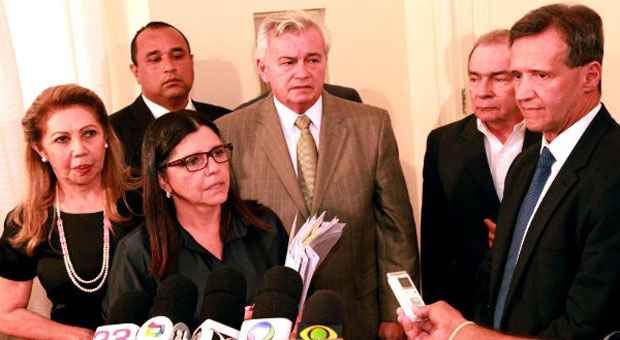 Governadora presidiu a 1ª reunião do Comitê Gestor de Ações Integradas acompanhada de secretários de Estado e de representantes do MP, do Judiciário e do Legislativo (O Imparcial) Governadora presidiu a 1ª reunião do Comitê Gestor de Ações Integradas acompanhada de secretários de Estado e de representantes do MP, do Judiciário e do Legislativo (O Imparcial)