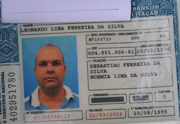 Leonardo ficou sob escolta policial no hospital e será encaminhado ao Detran para autuação (Cristina Horta/EM DA Press) Leonardo ficou sob escolta policial no hospital e será encaminhado ao Detran para autuação (Cristina Horta/EM DA Press)