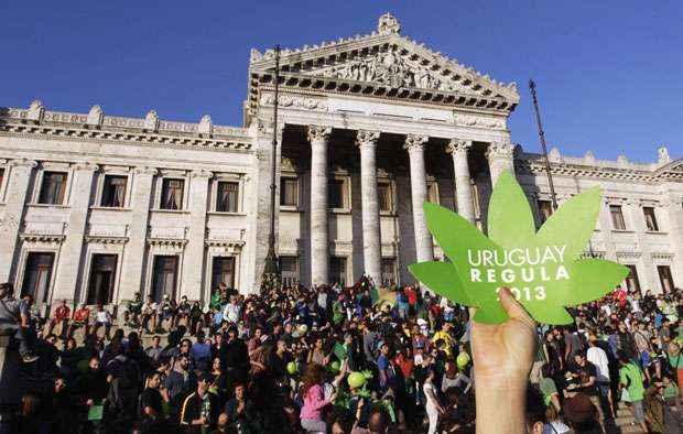 O governo do Uruguai sancionou no fim do ano passado a lei que legaliza o uso da maconha no país (Andres Stapff/Reuters)