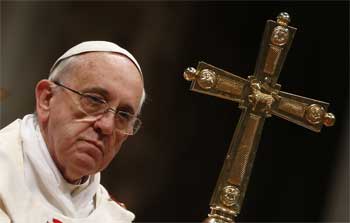 Papa fez uma homenagem neste domingo às 700.000 freiras católicas do mundo (REUTERSTony Gentile )