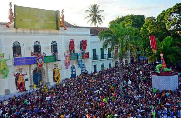 Mistura de festa e religião marcam carnaval de Olinda, em Pernambuco (Divulgação/Prefeitura Olinda) Mistura de festa e religião marcam carnaval de Olinda, em Pernambuco (Divulgação/Prefeitura Olinda)