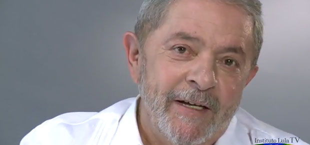O ex-presidente Lula lembrou o regime militar para ressaltar a importância do período democrático que vivemos (Reprodução/ Youtube )