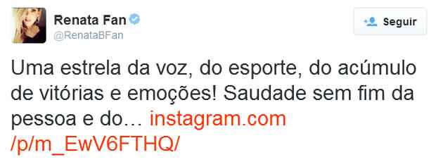 Reprodução Internet/Twitter Reprodução Internet/Twitter