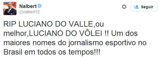 Reprodução Internet/Twitter Reprodução Internet/Twitter