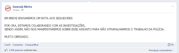 Reprodução/Facebook Reprodução/Facebook