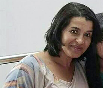 Mercina Francisca Pereira Santos, 42 anos, trabalha há 23 anos na PM (Arquivo Pessoal)