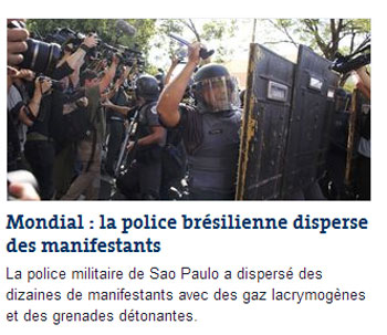 Capa do francês Le Monde Capa do francês Le Monde
