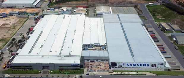 Fábrica da Samsung em Campinas (Divulgação) Fábrica da Samsung em Campinas (Divulgação)