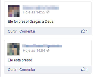 Reprodução/Facebook Reprodução/Facebook