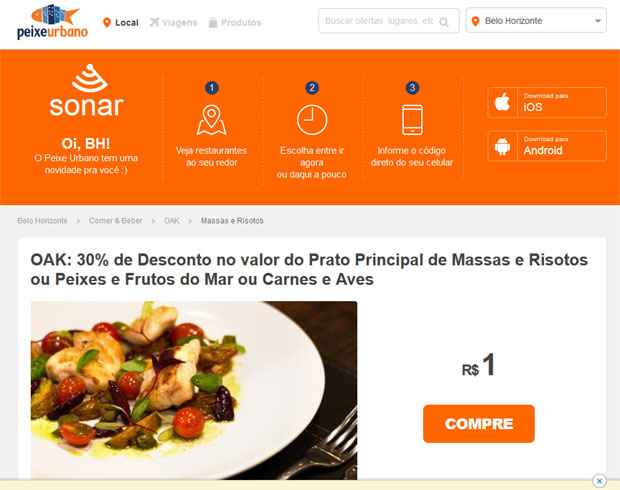 Reprodução/Peixe Urbano Reprodução/Peixe Urbano
