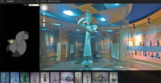 Reprodução www.google.com/culturalinstitute Reprodução www.google.com/culturalinstitute
