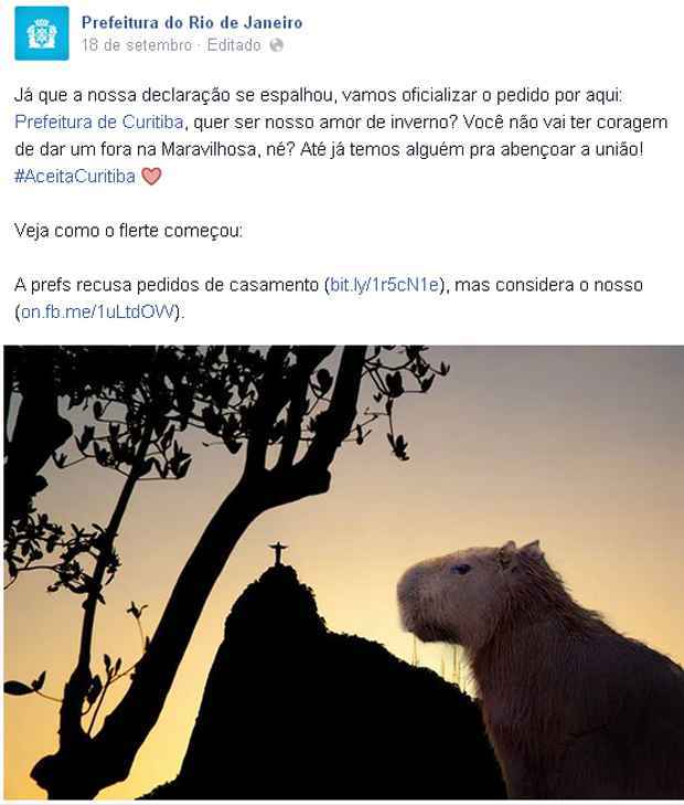 Facebook/Reprodução Facebook/Reprodução