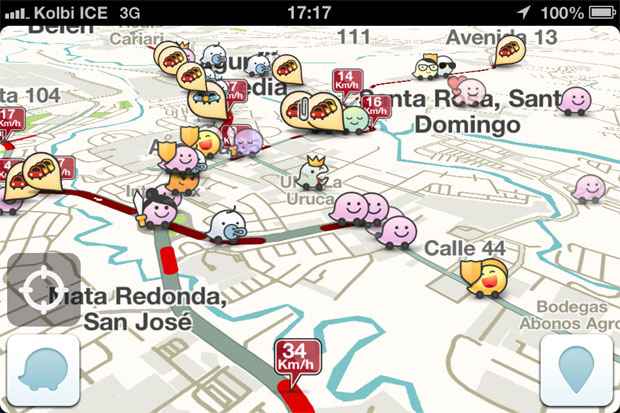 Waze/Reprodução Waze/Reprodução