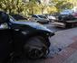 Motorista de BMW bate carro, mas evita flagrante com fuga conveniente