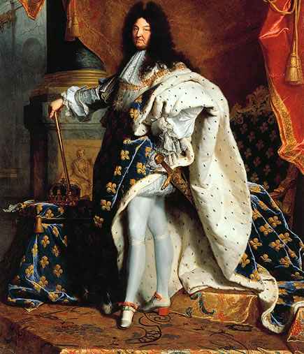 Hyacinthe Rigaud - Luís XIV - 1701 (Museu do Louvre) Hyacinthe Rigaud - Luís XIV - 1701 (Museu do Louvre)