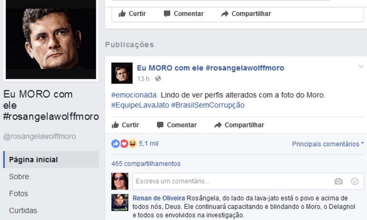 Facebook/Reprodução Facebook/Reprodução
