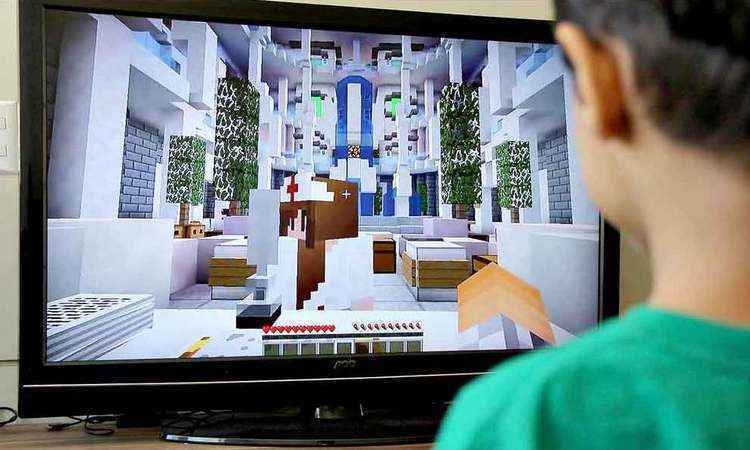 Ideia de jogo � proporcionar um mundo novo, vazio, que voc� pode come�ar a construir do nada ((foto: Fernanda Campos Motta/Divulga��o)