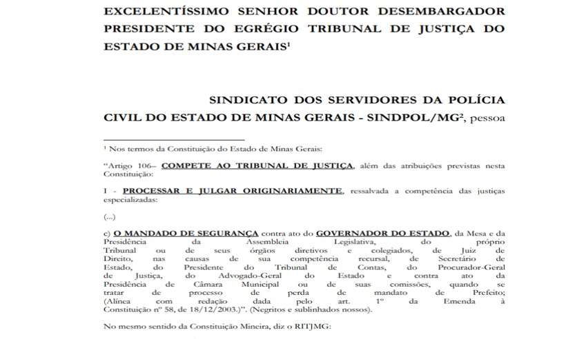 Sindpol Sindicato dos Servidores da Polícia Civil do Estado de Minas Gerais