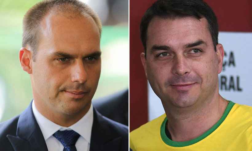 Itamaraty foge de padrão ao condecorar Eduardo e Flávio Bolsonaro