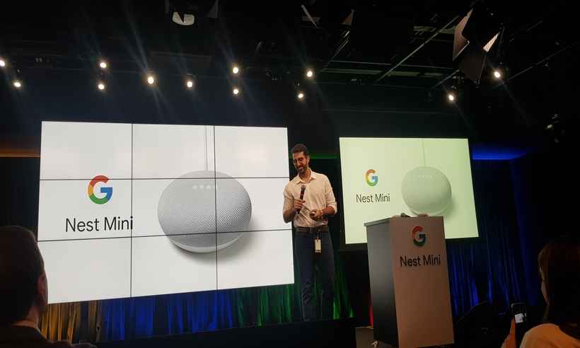 Google Nest Mini chega ao Brasil de olho no Natal