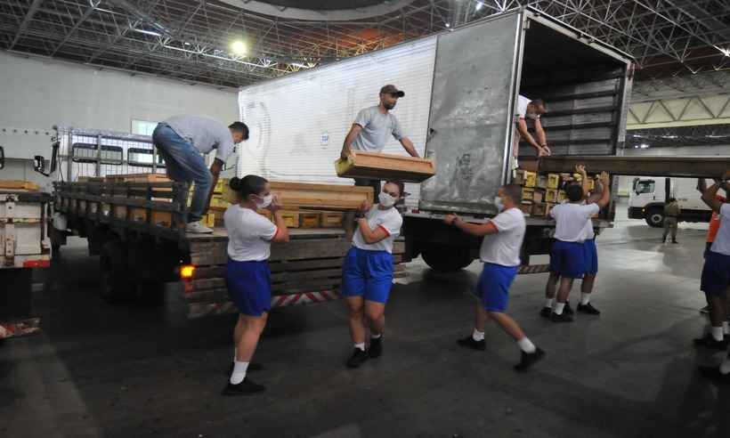 Expominas começa a receber equipamentos para construção de ...