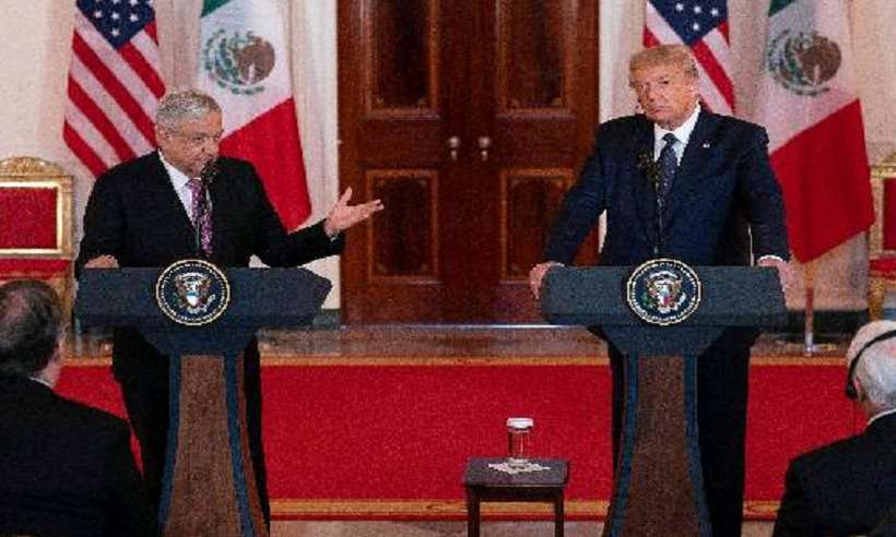 Trump e Obrador trocam elogios e destacam 'excepcional' relação México-EUA