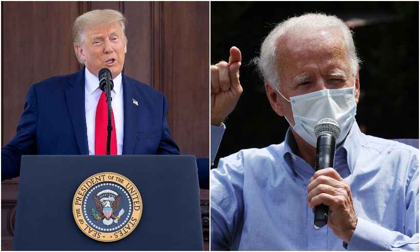 Trump e Biden trocam farpas em dia tenso de campanha eleitoral