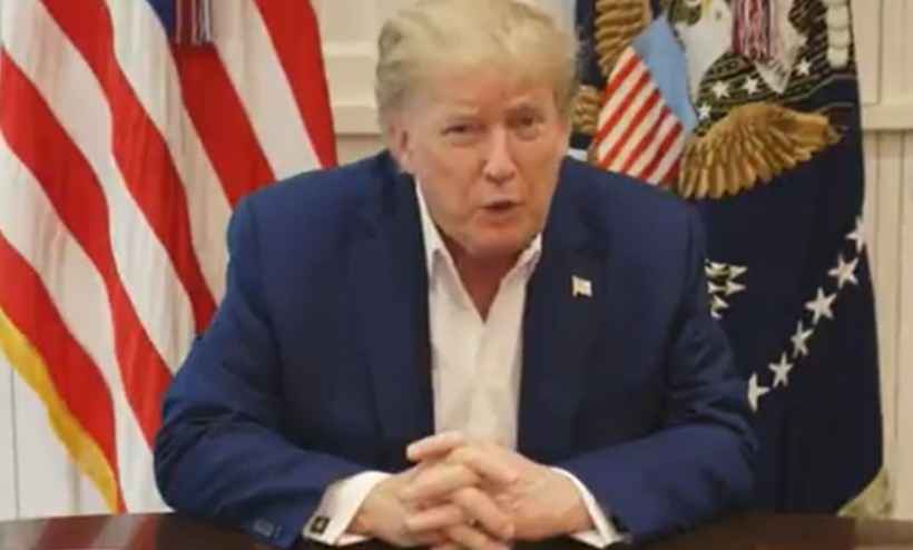 Trump publica vídeo após ser internado por COVID-19: 'Me sinto muito melhor agora'